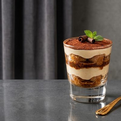 Shot de tiramisú