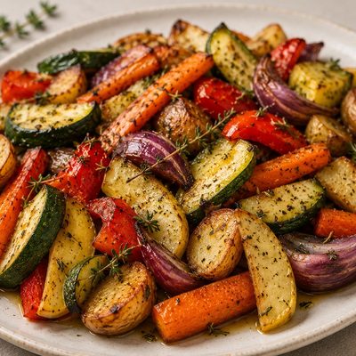 Vegetales rostizados